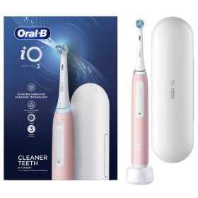 Oral-B iO Series 3 Magnetic Pink Ηλεκτρική Οδοντόβουρτσα Ροζ & Θήκη 1τεμ